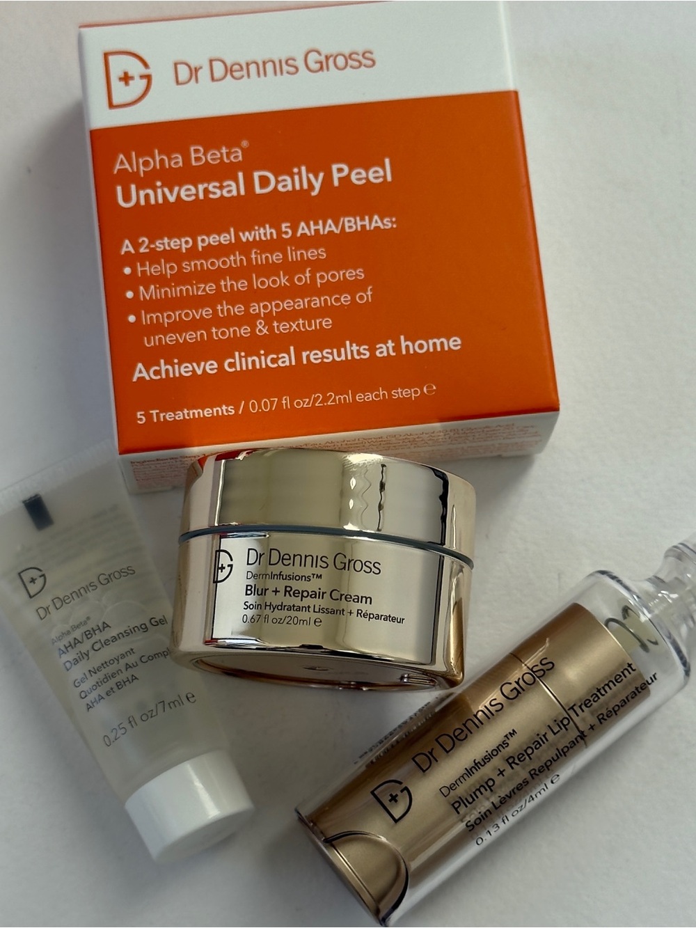 Dr Dennis Gross. Brand New. Bring The Clinic Home Smooth, Plump, & Firm Skin.